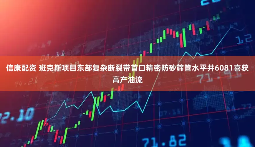 信康配资 班克斯项目东部复杂断裂带首口精密防砂筛管水平井6081喜获高产油流